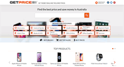 Desktop Screenshot of getprice.com.au